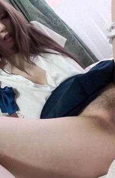 Rin Yazawa Asian sucks boner and gets vibrator teasing her peach
