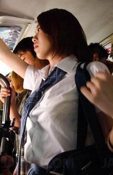 Yuna Satsuki is caught on camera sucking strangers cocks in bus